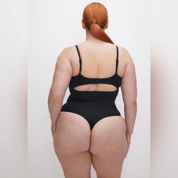 Good American Black Scuba Flexi Wire Bodysuit - Picture 5 of 12